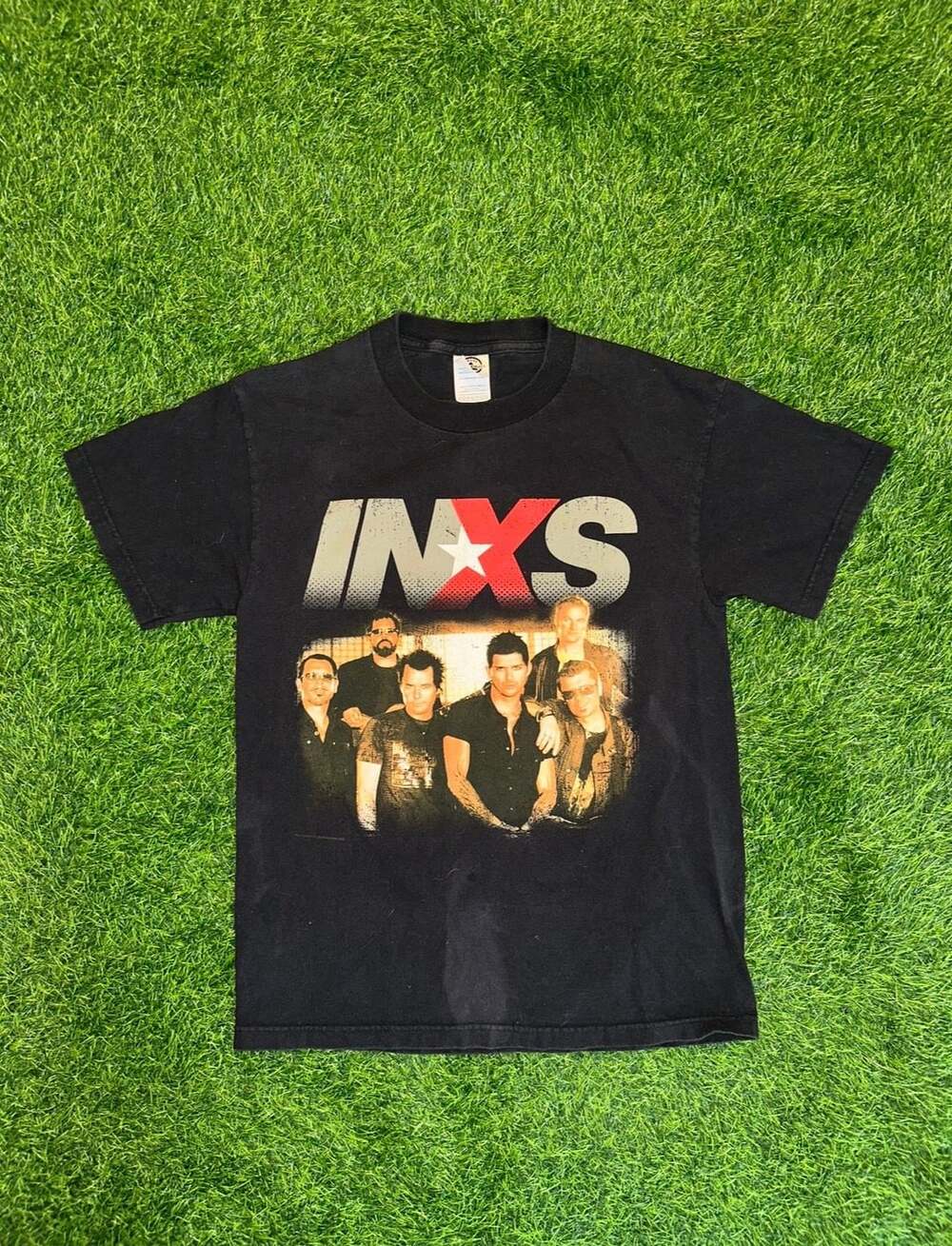 Delta INXS Tour 2006 T-Shirt Size S Black Band Graphic Tee